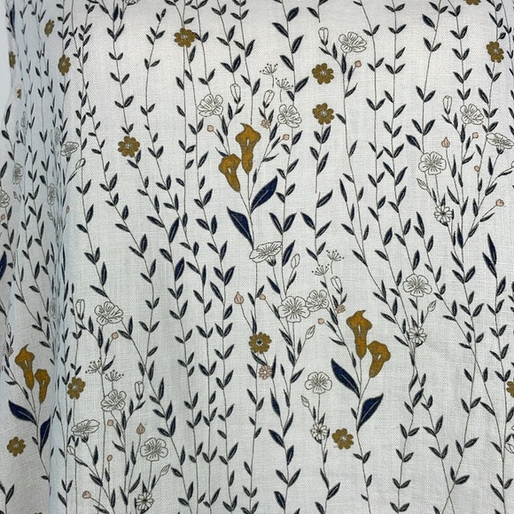 Rachel  Zoe 100% Linen Floral A Line Shift Dress. Size Large. - Picture 2 of 11